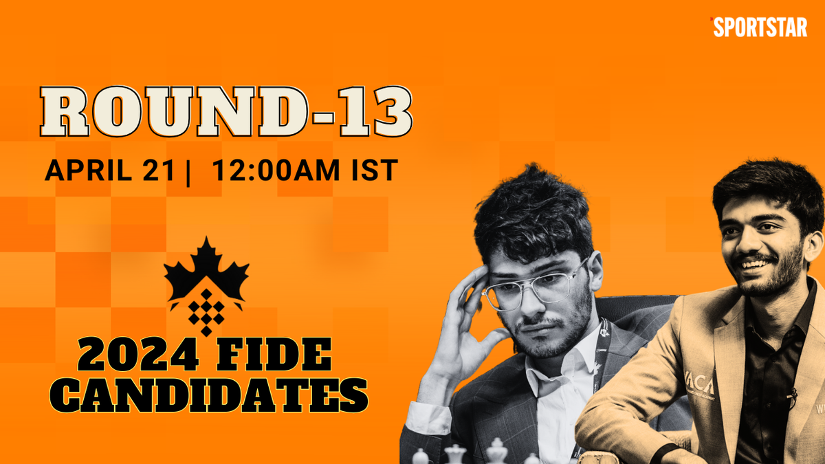 Gukesh vs Alireza Firouzja LIVE, FIDE Chess Candidates 2024 Round 13